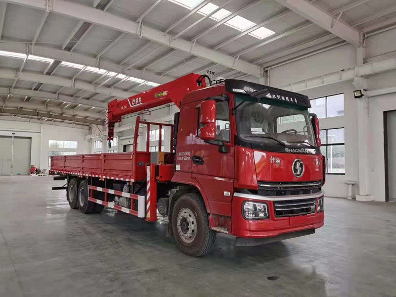 陜汽軒德翼6后雙橋隨車吊廠家直銷